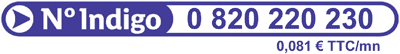 Numéro Indigo 0 820 220 230
